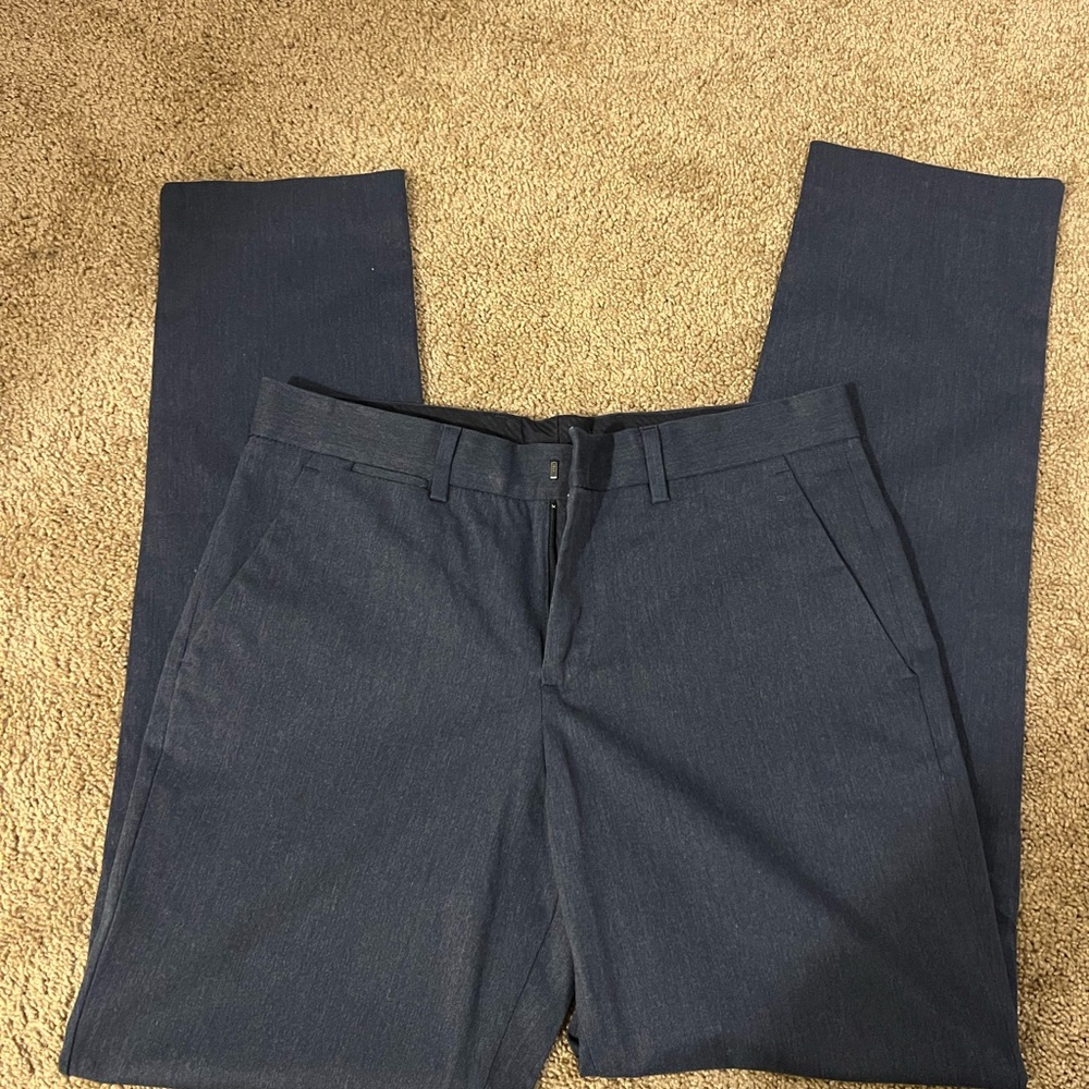 Express Men's Dark Blue Chinos